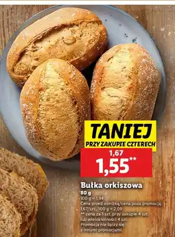 Lidl Bułka orkiszowa Piekarnia Lidla oferta