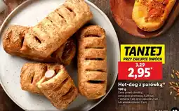 Lidl Hot-dog z parówką Piekarnia Lidla oferta