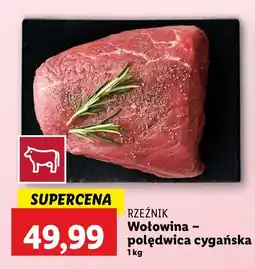 Lidl Mięso Wołowina - polędwica cygańska Lidl oferta
