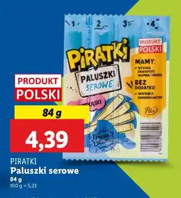 Lidl Paluszki serowe Piratki oferta