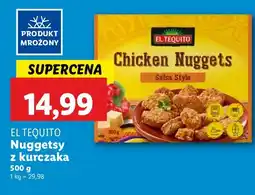 Lidl Nuggetsy z kurczaka EL TEQUITO oferta