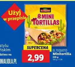 Lidl Minitortilla El Tequito oferta