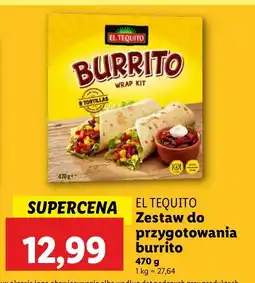 Lidl Zestaw do przygotowania burrito EL TEQUITO oferta