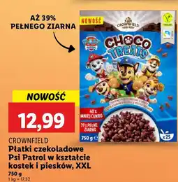 Lidl Płatki czekoladowe Psi Patrol Crownfield oferta