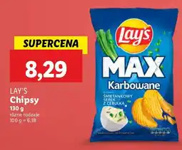 Lidl Chipsy Lay's Max Karbowane oferta