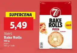 Lidl Przekąska Bake Rolls pizza 7DAYS oferta