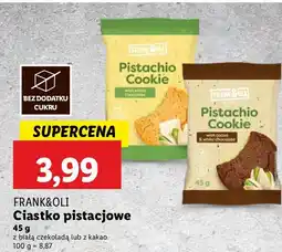 Lidl Ciastko pistacjowe Frank&Oli oferta