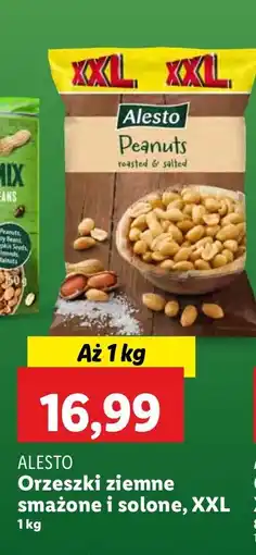 Lidl Orzeszki ziemne prażone i solone XXL Alesto oferta