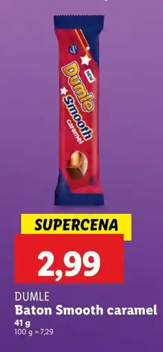 Lidl Baton DUMLE Smooth caramel oferta