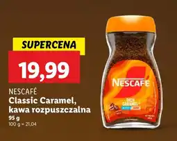 Lidl Kawa rozpuszczalna Nescafe Classic Caramel oferta