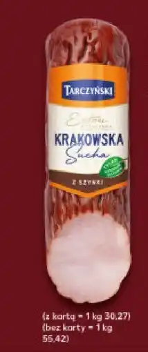 Kaufland Krakowska sucha z szynki Tarczyński oferta