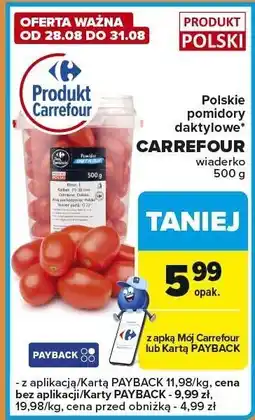 Carrefour Express Pomidory daktylowe Carrefour oferta