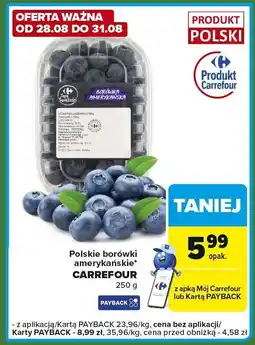 Carrefour Express Borówki amerykańskie Carrefour oferta