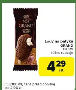 Carrefour Express Lody na patyku Grand oferta