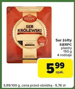 Carrefour Express Ser żółty Sierpc oferta