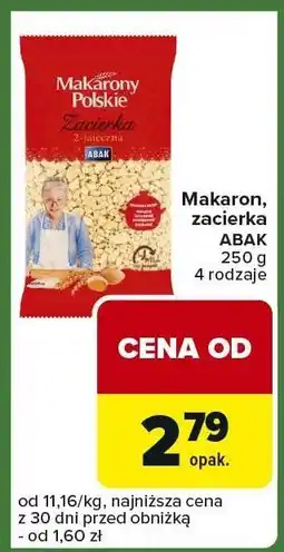 Carrefour Express Makaron zacierka Abak oferta