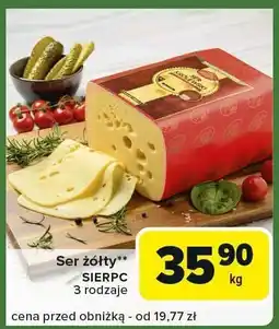 Carrefour Express Ser żółty Sierpc oferta