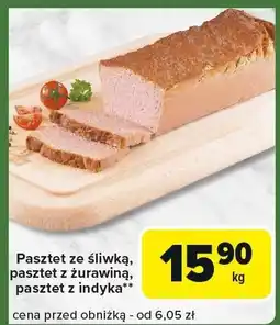 Carrefour Express Pasztet ze śliwką, żurawiną, indykiem Carrefour oferta