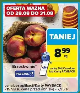 Carrefour Express Brzoskwinie Carrefour oferta