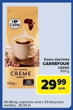 Carrefour Express Kawa ziarnista Carrefour Creme oferta