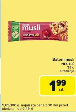 Carrefour Express Baton musli Nestle oferta