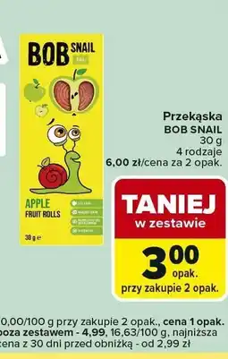 Carrefour Express Przekąska Bob Snail oferta