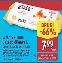 ALDI Jajka Wesoły kurnik ściółkowe L oferta