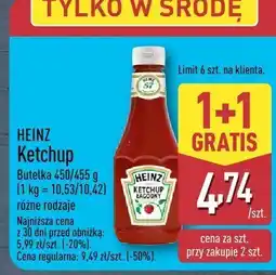 ALDI Ketchup Heinz butelka oferta