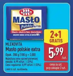 ALDI Masło polskie extra MLEKOVITA oferta