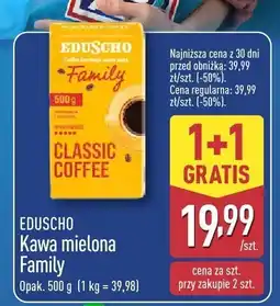 ALDI Kawa mielona Family Classic EDUSCHO oferta