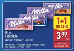 ALDI Czekolada MILKA oferta