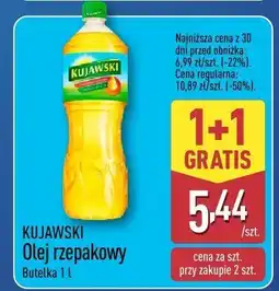 ALDI Olej rzepakowy KUJAWSKI oferta