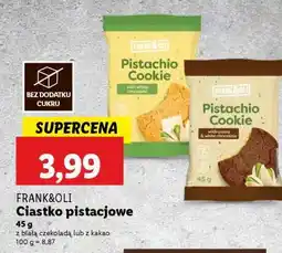 Lidl FRANK&OLI Ciastko pistacjowe oferta