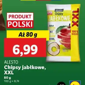 Lidl ALESTO Chipsy jabłkowe, XXL oferta