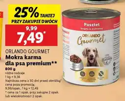 Lidl ORLANDO GOURMET Mokra karma dla psa premium oferta