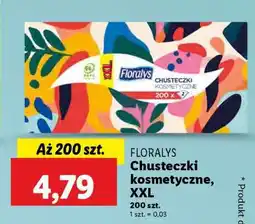Lidl Floralys Chusteczki kosmetyczne, XXL oferta