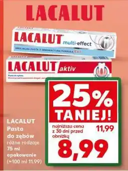 Kaufland Lacalut pasta do zębów oferta