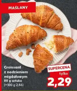 Kaufland Croissant z nadzieniem migdałowym oferta