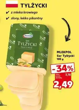 Kaufland MLEKPOL Ser Tylżycki 100 g oferta