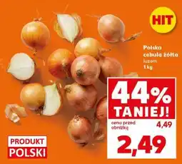 Kaufland Polska cebula żółta luzem 1 kg oferta