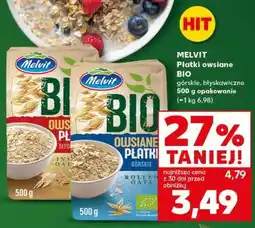 Kaufland MELVIT Płatki owsiane BIO oferta