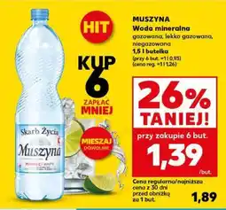 Kaufland MUSZYNA Woda mineralna oferta