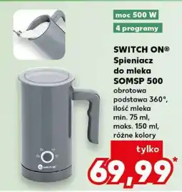 Kaufland SWITCH ON Spieniacz do mleka SOMSP 500 oferta