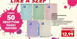 Kaufland OXFORD Zeszyt Touch Pastel A5 oferta