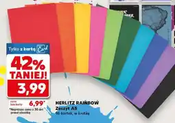 Kaufland HERLITZ RAINBOW Zeszyt A5 oferta