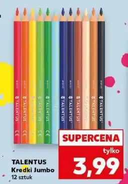 Kaufland TALENTUS Kredki Jumbo oferta