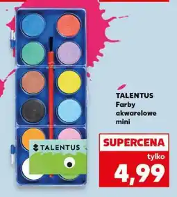 Kaufland TALENTUS Farby akwarelowe mini oferta
