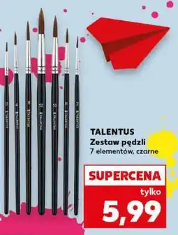 Kaufland TALENTUS Zestaw pędzli oferta