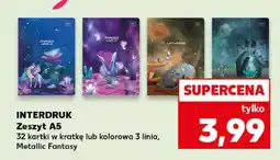 Kaufland INTERDRUK Zeszyt A5 oferta