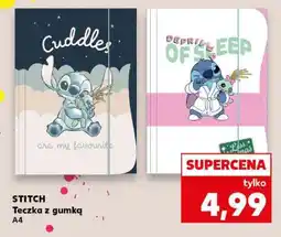Kaufland STITCH Teczka z gumką A4 oferta